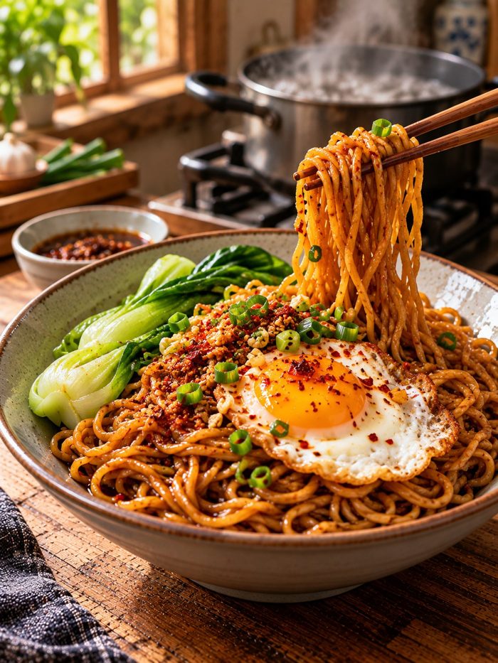 Perfect 10-minute noodles